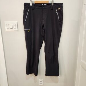 Helly Hansen Pants Mens 38x31 Black Performance Wear Hiking Stretch *China